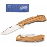 👉 Zebraholz Herbertz - Taschenmesser Droppoint Mes 4001833106668