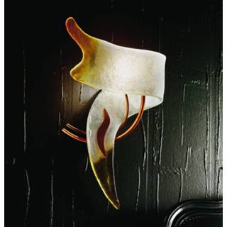 👉 Amber CAPRI Italiaanse design-wandlamp, links