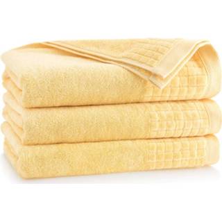 👉 Handdoek geel Pure4u Paulo Antibacterieel Hotel - 4 Stuks 50x100 8720618342126