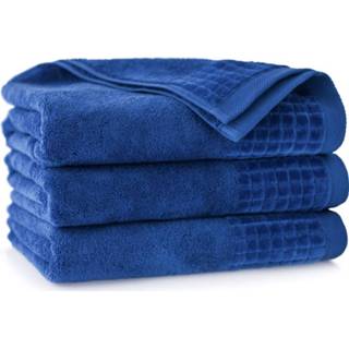 👉 Handdoek blauw Pure4u Paulo Antibacterieel Hotel - Donker 4 Stuks 8720618342096