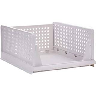 👉 Organizer wit Kast - Stapelbaar 18,5 X 32,5 43 Cm 8720618026101