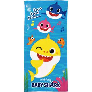 Strandlaken baby's Pinkfong Baby Shark Junior 70 X 140 Cm Microvezel 8430957135456