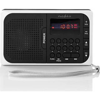 👉 FM-radio zwart Nedis - 1.00 M 5412810272457