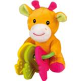 👉 Giraffe knuffel pluche Happy People Bijtsleutel Junior 12 Cm 4008332401973