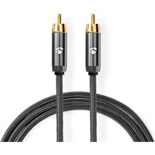 👉 Audiokabel Nedis Digitale - Gunmetal 1.00 M 5412810324439