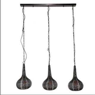 👉 Hanglamp nikkel Anli-style 3l Wire Kegel Antiek 9505416919683