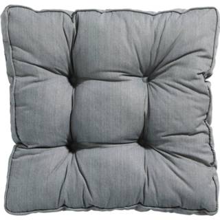 👉 Grijs Madison Florance Kussen Basic Grey 47x47 8713229114824