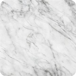 👉 Onderzetter wit grijs marmer karton natuursteen One Size 45x stuks onderzetters / bierviltjes van steenlook thema grof - glasonderzetters onderleggers nature feestartikelen 8720276403993