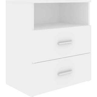 Nachtkastje wit Vidaxl 50x32x60 Cm 8720286586785