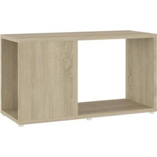 Spaanplaat Vidaxl Tv-meubel 60x24x32 Cm Sonoma Eikenkleurig 8720286650127