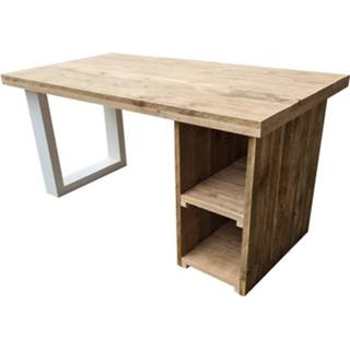 👉 Bureau wit Wood4you San Diego - Steigerhout 170lx74dx75h 9110025719427