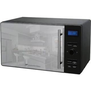 👉 Grill zwarte Continental Edison Cemo23cgbm - Magnetroncombinatie Spiegeldeur 23 L 3612404662417