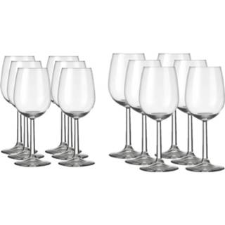 👉 Wijnglas witte rode Een Set Van 12x Stuks Wijnglazen Voor En Wijn Bouquet - 8720576408490