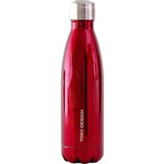 👉 Thermoskan rood Yoko Design Dubbelwandige 500 Ml Felrood 3411800013348