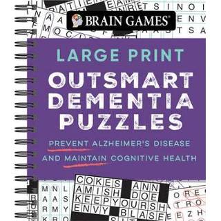 👉 Large engels Brain Games - Print Outsmart Dementia Puzzles: Prevent Alzheimer's Disease and Maintain Cognitive Health 9781645587583