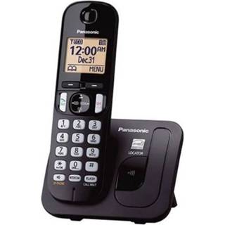 Antwoordapparaat zwarte Panasonic Solo Dect-telefoon Zonder 5025232864195