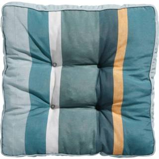 👉 Zitkussen donkergroen groen Madison Florance Stripe Green 47x47 8713229298470