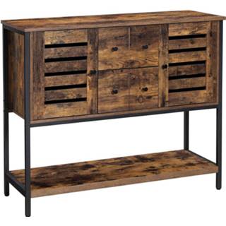 👉 Opbergkast Nancy's Tilburry - Commode Kasten Industriële Kast Dressoir Met 6 Lades 100 X 35 84,5 Cm (L 6013825667666