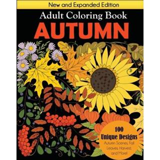 👉 Engels Autumn Adult Coloring Book 9781647900533