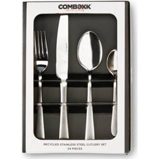 👉 Bestek RVS recycled steel Combekk Sous-chef Gerecyceld 24st Cutlery Stainless 24pcs 8720254443959