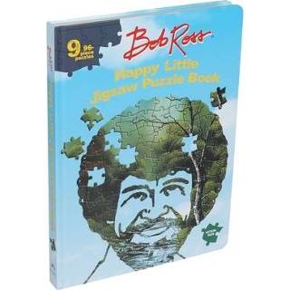 👉 Engels Bob Ross Happy Little Jigsaw Puzzle Book 9781684129171