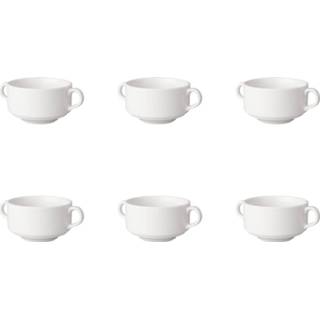 👉 Soepkom wit porselein Mammoet Budgetline 30 Cl 6 Stuk(s) 8717522504580