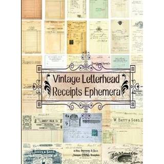 👉 Engels Vintage Letterhead Receipts Ephemera 9781697448320