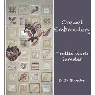 👉 Sampler engels Crewel Embroidery - Trellis Work 9781699353882