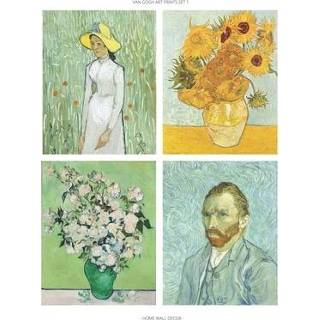 👉 Poster engels Van Gogh Art Prints Set 1: Fine Prints, Home Wall Decor, Impressionist Paintings, of 6 Unframed 8x10 Posters, Artist Gift Idea for Office 9781700142931