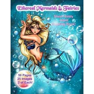 👉 Engels Ethereal Mermaids & Fairies Sherri Baldy Adult Coloring Book 9781700567550