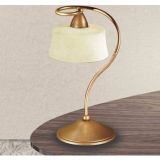 👉 Tafel lamp metaal oud-messing a++ Tafellamp Alessio 1-lamps hangend