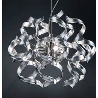 👉 Hanglamp zilver Leuke Silver, 40 cm diameter