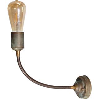 👉 Wandlamp antiek-messing Buigbare Allen