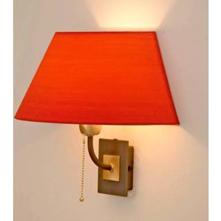 👉 Wand lamp goud rood Mooie wandlamp LIVING ELEGANT