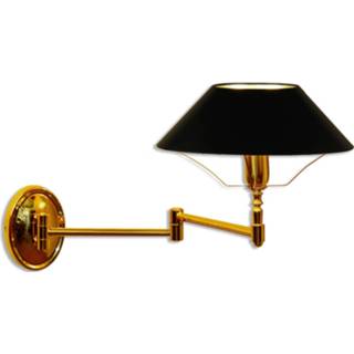 👉 Wand lamp gepolijst messing Verstelbare wandlamp Living Oval