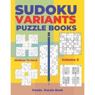 👉 Medium engels Sudoku Variants Puzzle Books to Hard - Volume 3 9781704113210