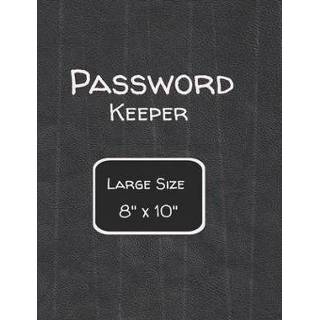 👉 Organizer zwart large engels Password Keeper Size: 8