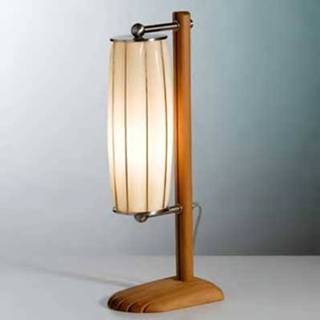👉 Tafellamp lichtbruin Handgemaakte TOTEM