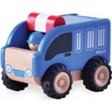 👉 Houten Wonderworld Mini Politiewagen