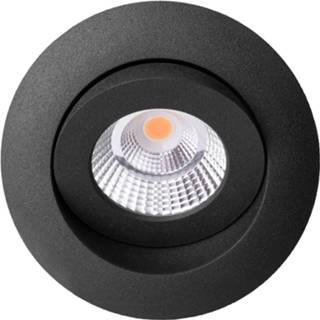👉 Inbouw lamp a+ zwart SLC One 360° LED inbouwlamp dim-to-warm