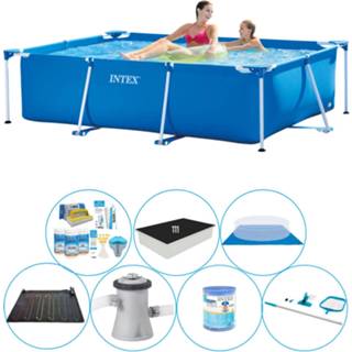 👉 Zwembad Intex Frame Pool Rechthoekig 220x150x60 Cm - Comfort Pakket 8720574940107