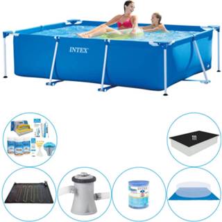 👉 Zwembad Intex Frame Pool Rechthoekig 220x150x60 Cm - Slimme Deal 8720574940138
