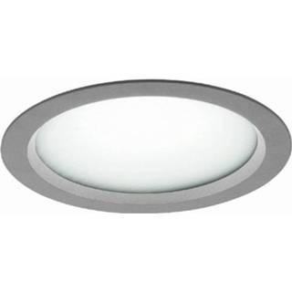 👉 Inbouwlamp a+ warmwit toevoereenheid zilver large drukgegoten aluminium Microprisma-LED Vale-Tu Flat