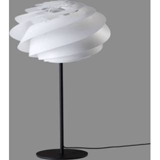 👉 Tafellamp Ivind Slaatto a++ wit witte zwart kunststof LE KLINT Swirl - designer