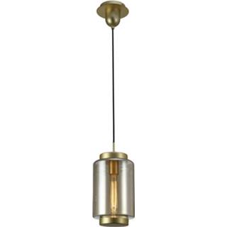 👉 Hang lamp metaal brons a++ Hanglamp Jarras hoogte 34,5 cm,