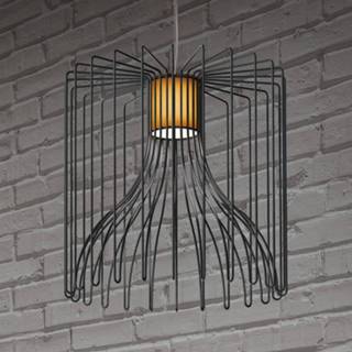 👉 Hang lamp metaal Brian Rasmussen a++ zwart Modo Luce Icaro hanglamp Ø 50 cm