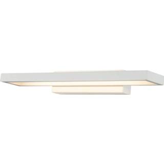 👉 Wand lamp wit a+ LED wandlamp Everett, breedte 40,5 cm