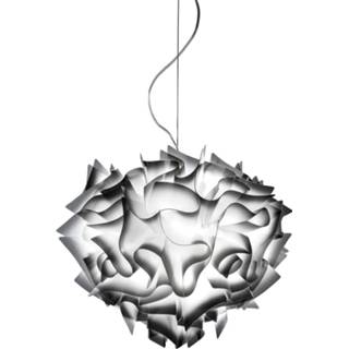 👉 Wit a++ antraciet Slamp Veli - design-hanglamp, 60cm,