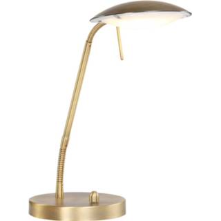 👉 Tafellamp a+ brons warmwit metaal LED Mexlite