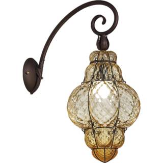 👉 Wandlamp Classic hangend amber